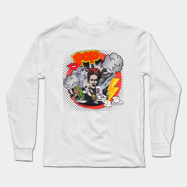 Frida Kahlo Long Sleeve T-Shirt by O.M design